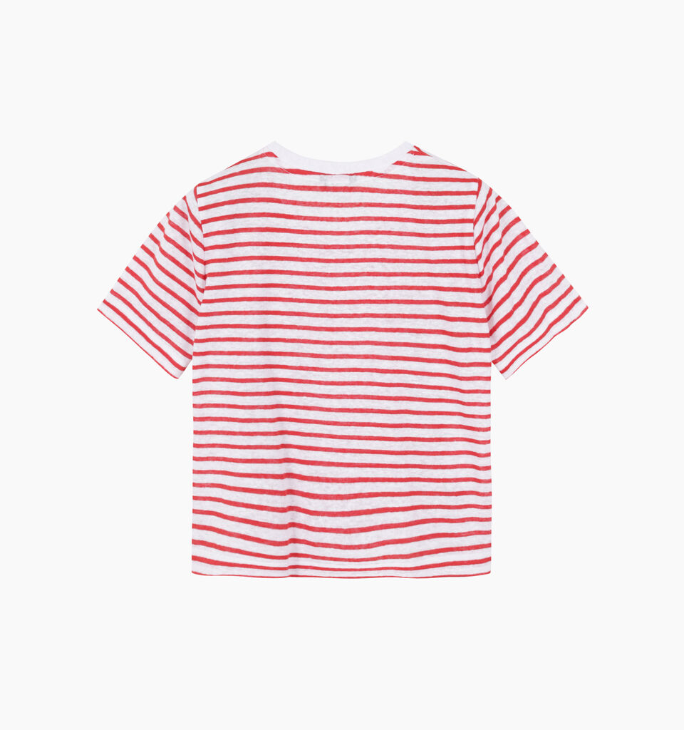 T-SHIRT - sisley k short sleeve t-shirt - Red | Sisley K image number 2